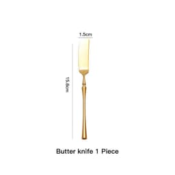 image-Four-piece Set Of Stainless Steel Cutlery, Western Cutlery, Steak Cutlery