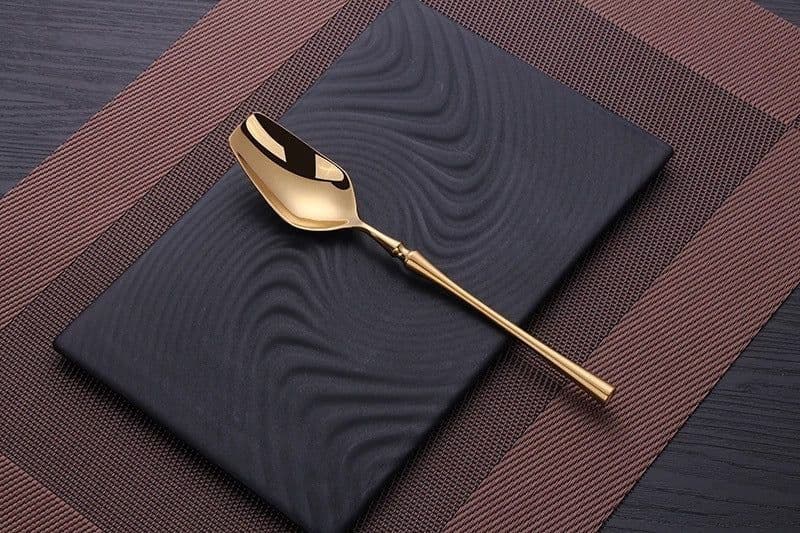 image-Four-piece Set Of Stainless Steel Cutlery, Western Cutlery, Steak Cutlery