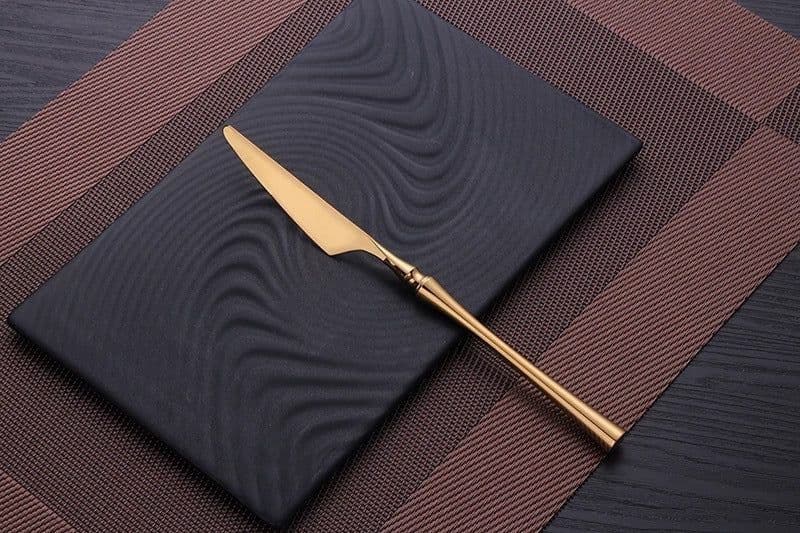 image-Four-piece Set Of Stainless Steel Cutlery, Western Cutlery, Steak Cutlery