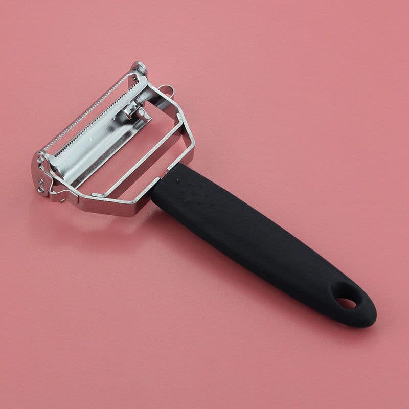 image-Stainless Steel Knife Set Kitchen Household Slicing Knife Chef's Knife Bread Knife Cheese Knife Scissors Pizza Knife Steak Knife