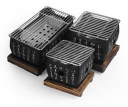 image-Japanese Cuisine, Charcoal Grill, Japanese Style Barbecue Grill, Alcohol Stove, Tea Brewing Stove