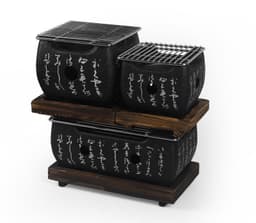 image-Japanese Cuisine, Charcoal Grill, Japanese Style Barbecue Grill, Alcohol Stove, Tea Brewing Stove