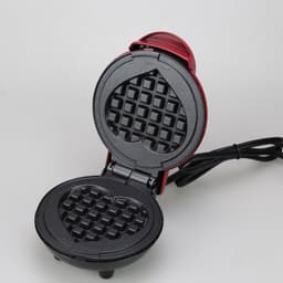 image-Mini Waffle Maker Waffle Home Children'S Breakfast Machine Portable Electric Baking Pan Light Food Machine