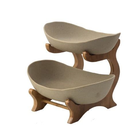 image-Nordic Ceramic Candy Plate Living Room Household Three Floor Fruit Inventory Heart Plate Creative Modern New Year Goods Dry Fruit Plate Fruit Basket