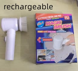 image-Electric Cleaning Brush Magic Brush Electric Bathtub Brush Housework 5 In 1 Cleaning Brush Electric Bathtub Brush