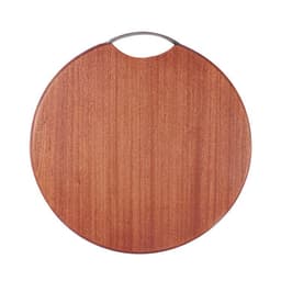 image-Japanese Ebony Cutting Board Whole Wood Cutting Board Household Solid Wood Cutting Board Circular Crack Proof Cutting Board Kitchen Cutting Board