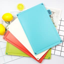 image-Four Piece Set Of Household Pp Thickened Plastic Cutting Board And Fruit Cutting Board