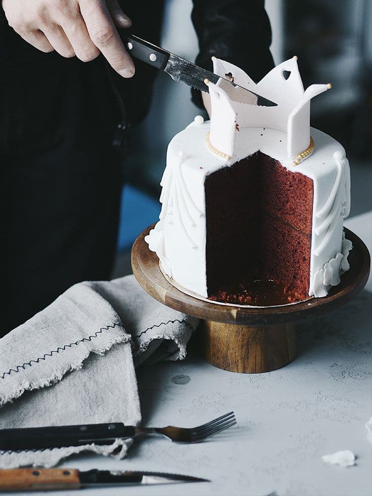 image-Fruit Tray Living Room Household Japanese-Style Solid Wood Dried Fruit Dessert Cake Tray Dessert