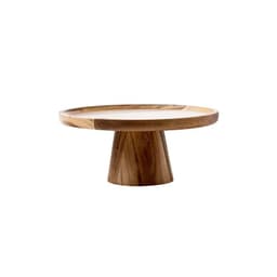 image-Fruit Tray Living Room Household Japanese-Style Solid Wood Dried Fruit Dessert Cake Tray Dessert