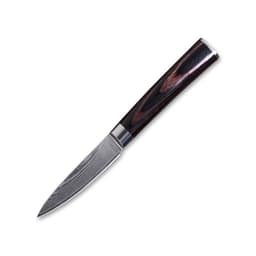 image-Damascus Fruit Knife Multipurpose Knife Japanese Santoku Knife Gift Knife