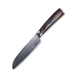 image-Damascus Fruit Knife Multipurpose Knife Japanese Santoku Knife Gift Knife
