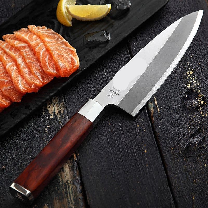 image-Blade Knife Sashimi Knife Japanese Cuisine Special Knife Salmon Fillet Knife