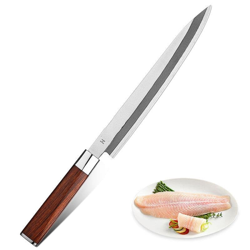 image-Blade Knife Sashimi Knife Japanese Cuisine Special Knife Salmon Fillet Knife
