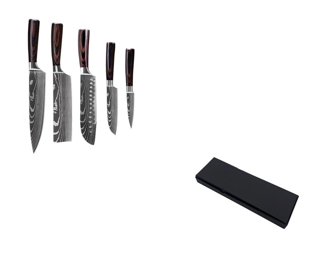 image-6 Piece Set 8 Piece Set 10 Piece Set Knife Chef's Knife Chef's Knife Kitchen Knife Cooking