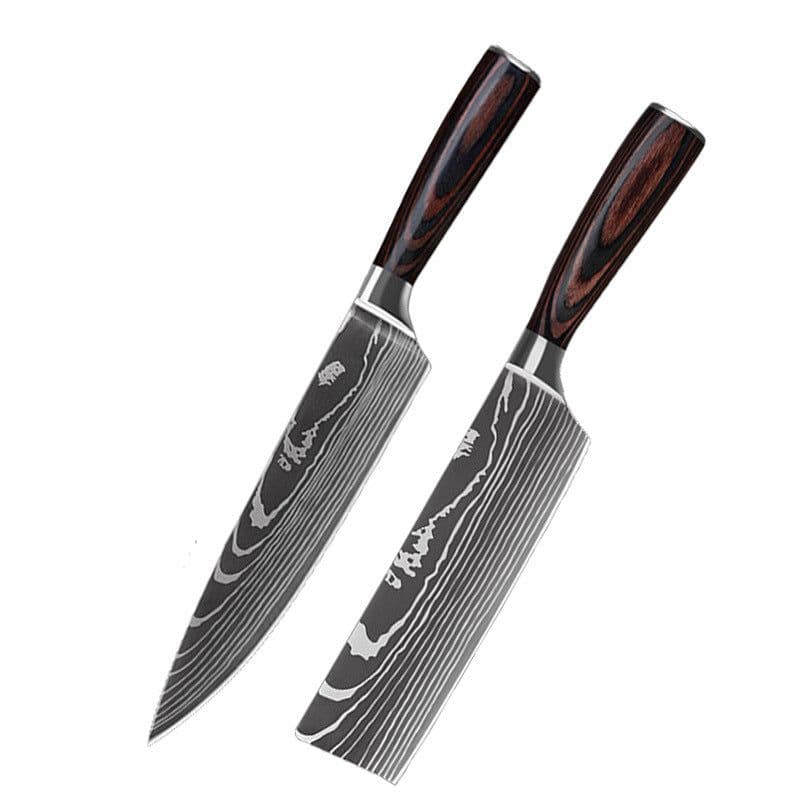 image-6 Piece Set 8 Piece Set 10 Piece Set Knife Chef's Knife Chef's Knife Kitchen Knife Cooking