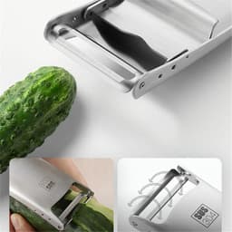 image-304 Stainless Steel Peeling Knife Melon Planer Multi-Function Peeler Grater Vegetable And Fruit Scraping Knife Kitchen Tools