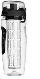 image-1000ml Water Fruit Bottle BPA Free Plastic Sport Fruit Infuser Water Bottles With Infuser Juice Shaker Drink Bottle Of Water