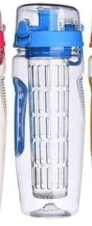image-1000ml Water Fruit Bottle BPA Free Plastic Sport Fruit Infuser Water Bottles With Infuser Juice Shaker Drink Bottle Of Water