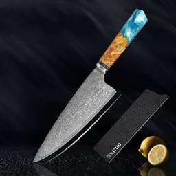 image-Kitchen Set Knife Damascus Steel Kitchen Knife Kitchen Knife Chef Knife Santoku Knife Japanese Knife Kitchen Tool