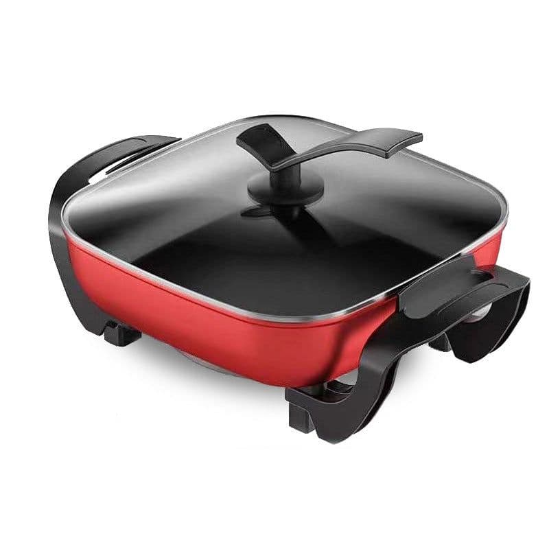 image-Multifunctional Electric Hot Pot, Household Electric Hot Pot, Square Pot