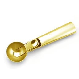 image-Rose Gold Brass Stainless Steel 430 Ice Cream Spoon