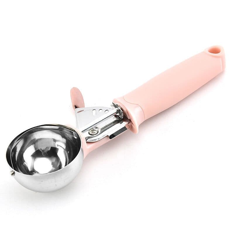 image-Stainless Steel Ice Cream Spoon Ice Cream Spoon Fruit Scoop Scoop