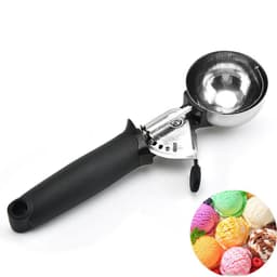 image-Stainless Steel Ice Cream Spoon Ice Cream Spoon Fruit Scoop Scoop