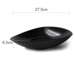 image-Ceramic Japanese Bowls Are Beautiful And Cute. Irregular Household 5-inch Bowls And Plates Single