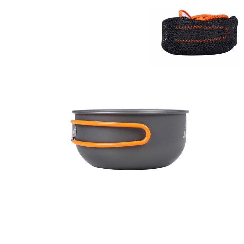 image-Outdoor Aluminum Alloy Folding Bowl For Camping And Portable