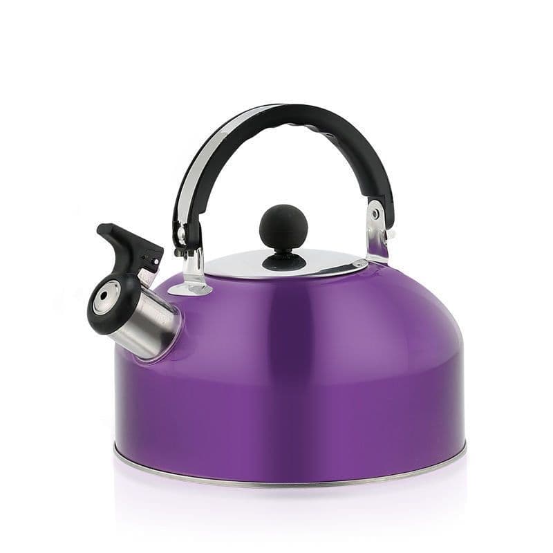 image-Household Kettle Stainless Steel Whistling Kettle Large Capacity Induction Cooker
