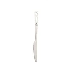 image-Pure Titanium Knife, Fork And Spoon Three-piece Set, Outdoor Picnic Camping Ultra-light Portable Tableware Set