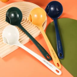 image-Oil Separator Spoon Oil Filter Artifact Household Drinking Soup To Drain Oil