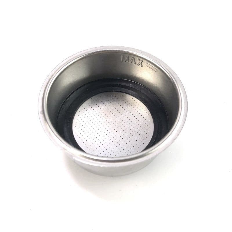 image-Italian Semi-automatic Coffee Machine Handle Powder Bowl Stainless Steel Spare Parts