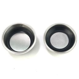 image-Italian Semi-automatic Coffee Machine Handle Powder Bowl Stainless Steel Spare Parts