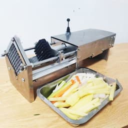image-Stainless Steel Commercial Electric Potato Carrot Cucumber Potato Slicer