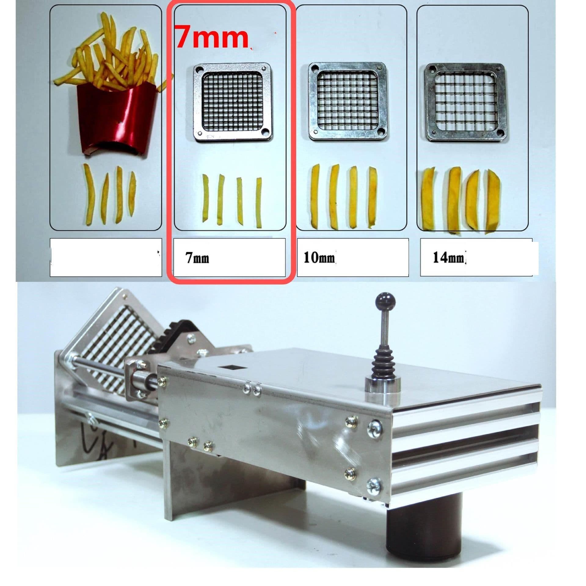 image-Stainless Steel Commercial Electric Potato Carrot Cucumber Potato Slicer