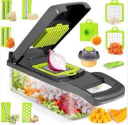 image-12 In 1 Manual Vegetable Chopper Kitchen Gadgets Food Chopper Onion Cutter Vegetable Slicer