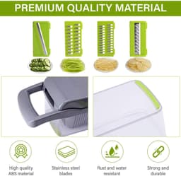 image-12 In 1 Manual Vegetable Chopper Kitchen Gadgets Food Chopper Onion Cutter Vegetable Slicer