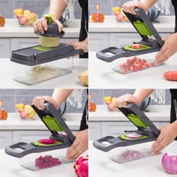 image-12 In 1 Manual Vegetable Chopper Kitchen Gadgets Food Chopper Onion Cutter Vegetable Slicer