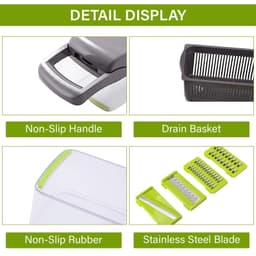 image-12 In 1 Manual Vegetable Chopper Kitchen Gadgets Food Chopper Onion Cutter Vegetable Slicer