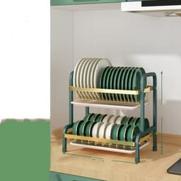 image-Household Bowl Rack, Chopsticks Container, Cupboard