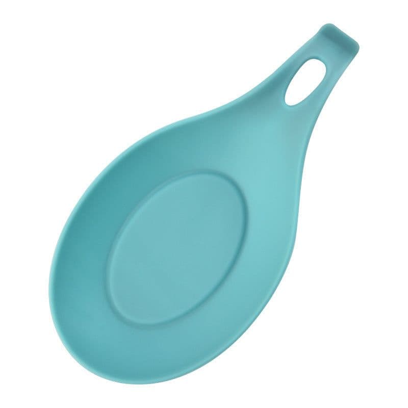 image-Silicone Spoon Mat Easy To Clean Kitchen Mat Shelf Mat Heat Insulation