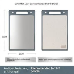 image-Stainless Steel Cutting Board Mildew-proof