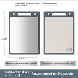 image-Stainless Steel Cutting Board Mildew-proof