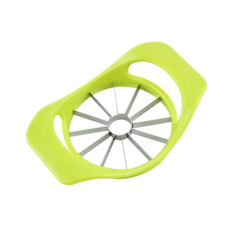 image-Stainless Steel Fruit Slicer Household Plastic Fruit Splitter