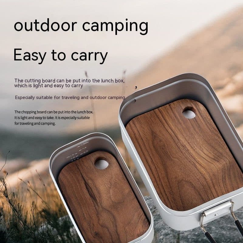 image-Outdoor Japanese Cutting Board Camping Supplies Mini Cutting Board