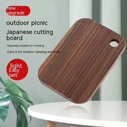 image-Outdoor Japanese Cutting Board Camping Supplies Mini Cutting Board