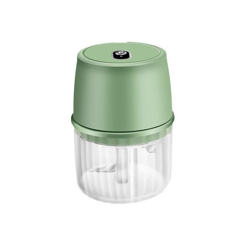 image-USB Rechargeable Electric Garlic Press Portable Wireless Food Chopper Mini Complementary Food Mixer Kitchen Gadgets