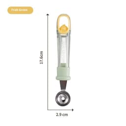 image-Fruit Baller Scoop Melon Baller Scoop Fruit Ball Cutter Ergonomic Grip Watermelon Scooper Spoon Fruit Scooper And Baller Cookie Kitchen Gadgets
