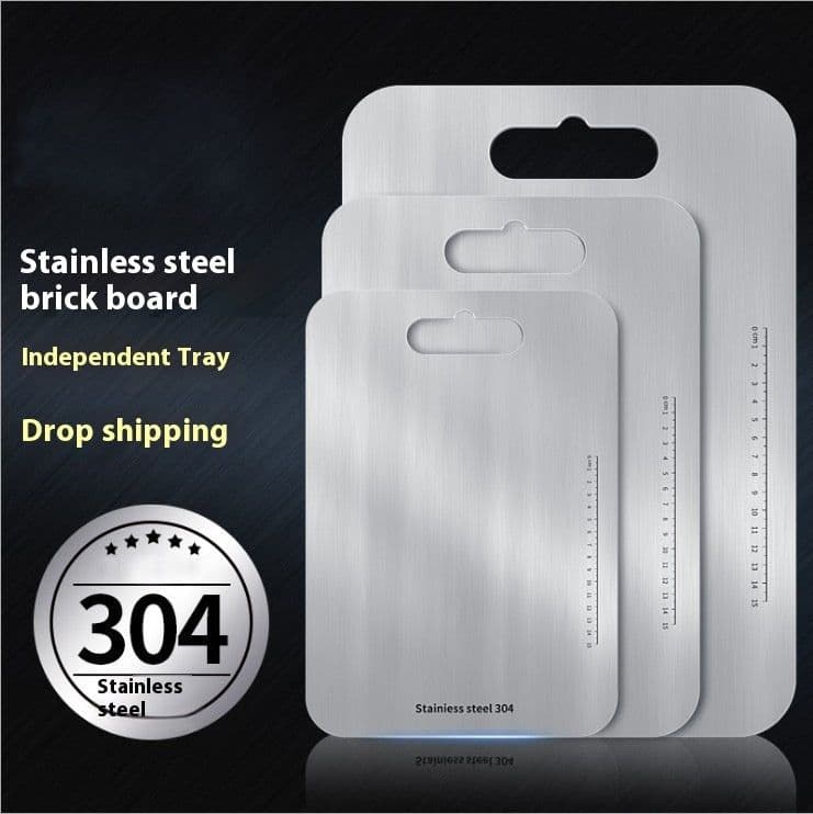 image-Household Stainless Steel Cutting Board Cut Vegetables